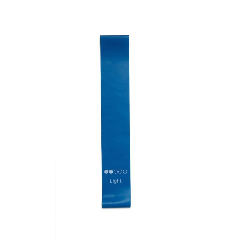 Blue light yoga resistance band